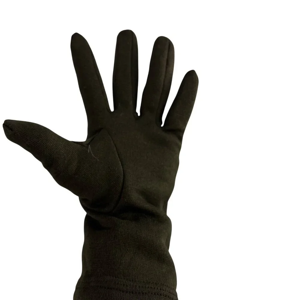 Brown Fitted Gloves With Knitted Crochet Soft Liner Functional & Stylish Designe